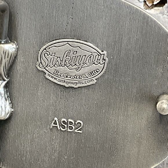 Siskiyou US Army Belt Buckle Mens Black Enamel Military Pewter - Picture 5 of 6